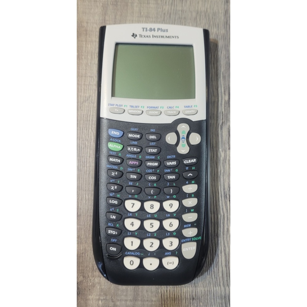 Texas Instruments TI-84 Plus Graphing Calculator With Cover Tested - Picture 5 of 8